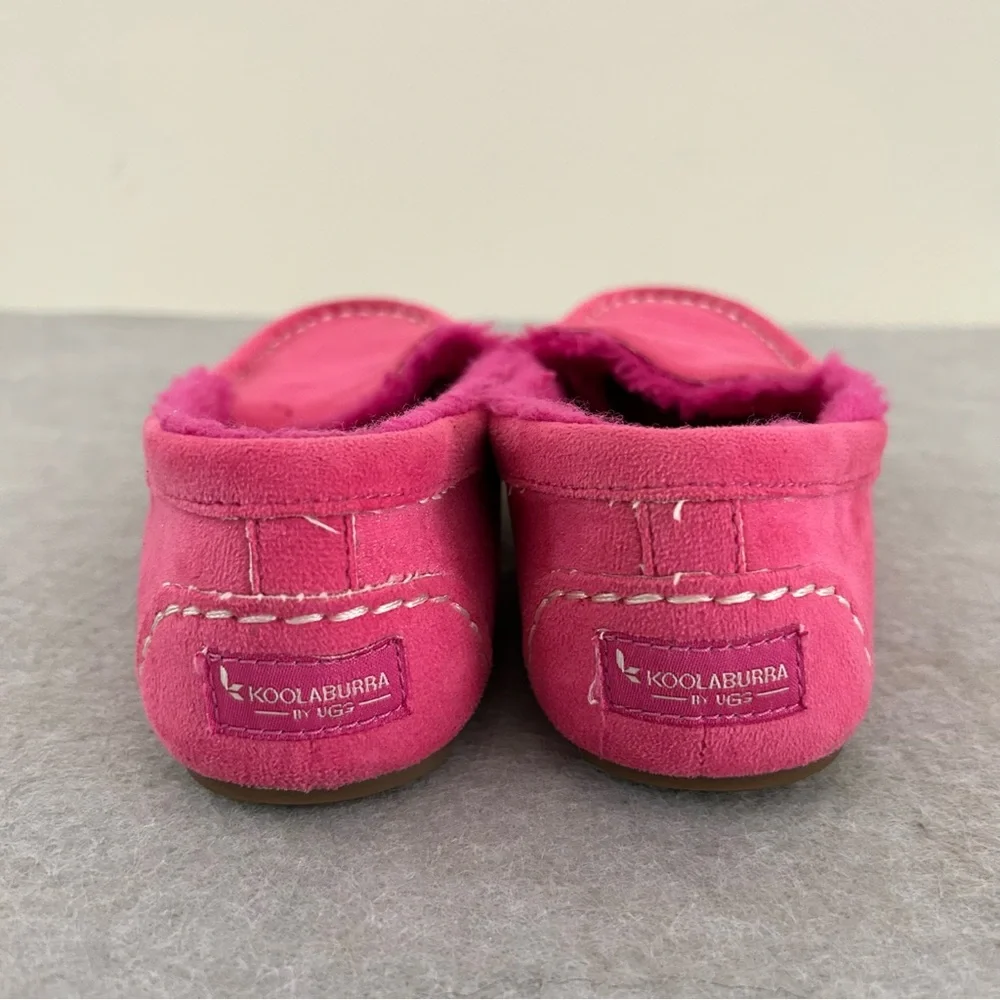 Koolaburra By Ugg Riley Pink Shimmer Girl’s Slippers Size 2
